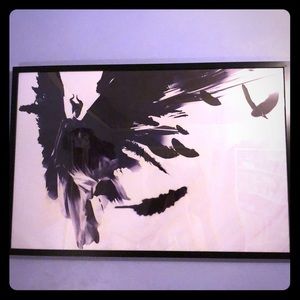 Maleficent custom framed movie art work